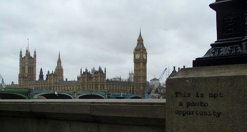 Bansky, foto door Moussaka Thiefs