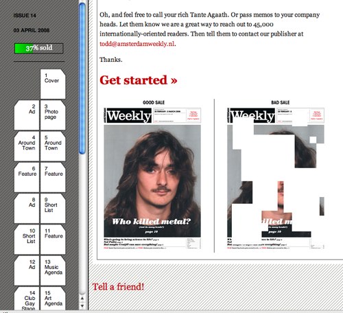 Koop een stukje Amsterdam Weekly