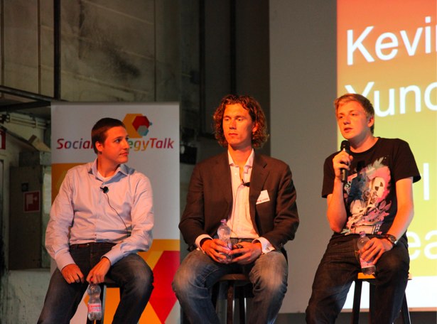 Kevin Voges, Carl Lens en Robert Gaal. Foto Flickr / Harold Kuepers